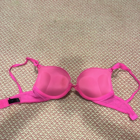 Hot Pink Push Up Bra Size 32B - Picture 2 of 3